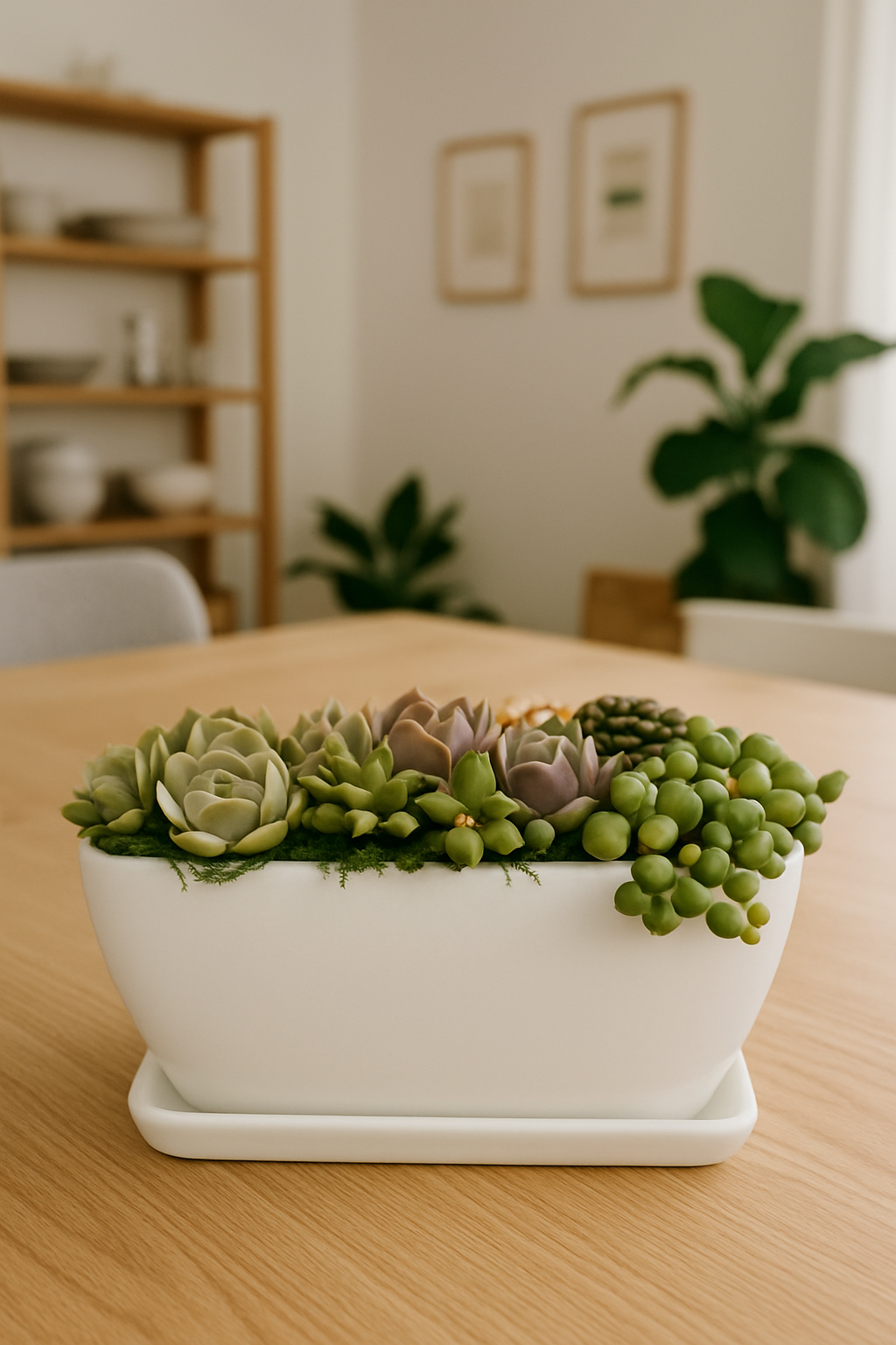 Breath of Zen Succulent Arrangement | view 4 | ASucca4U