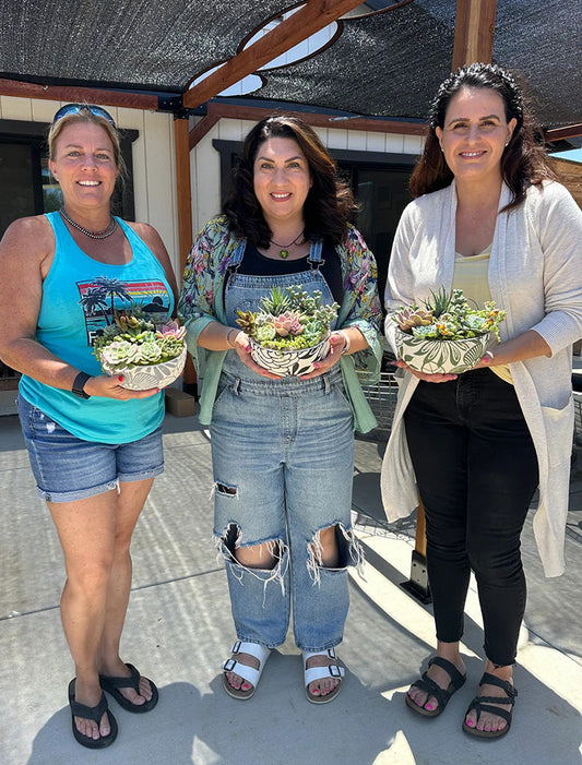 🌿 Create, Connect, and Grow: Join Our Succulent Arrangement Class in Menifee, California